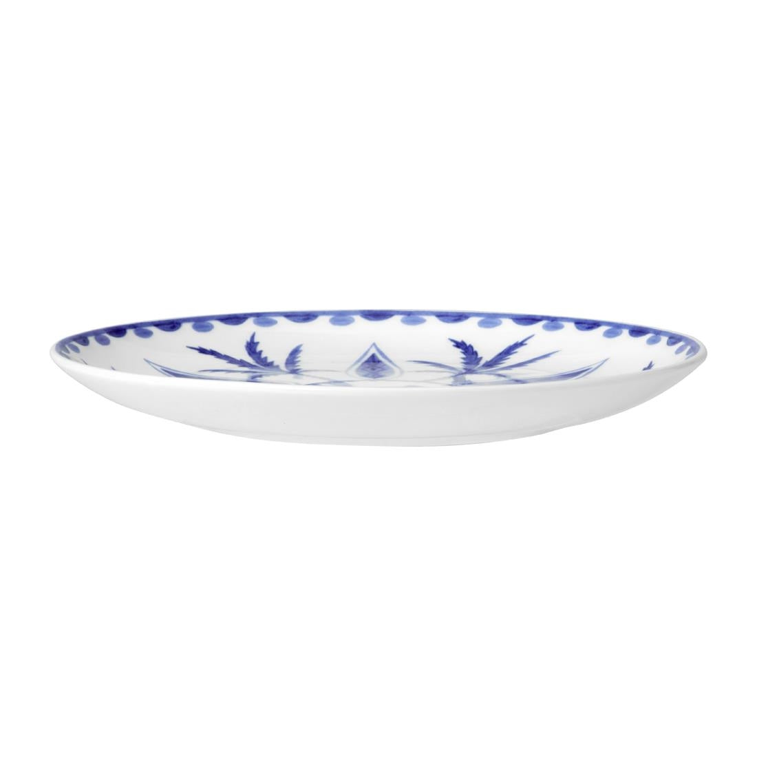 William Edwards Sultan's Garden Blue Plates Coupe 165mm (12 Pack)