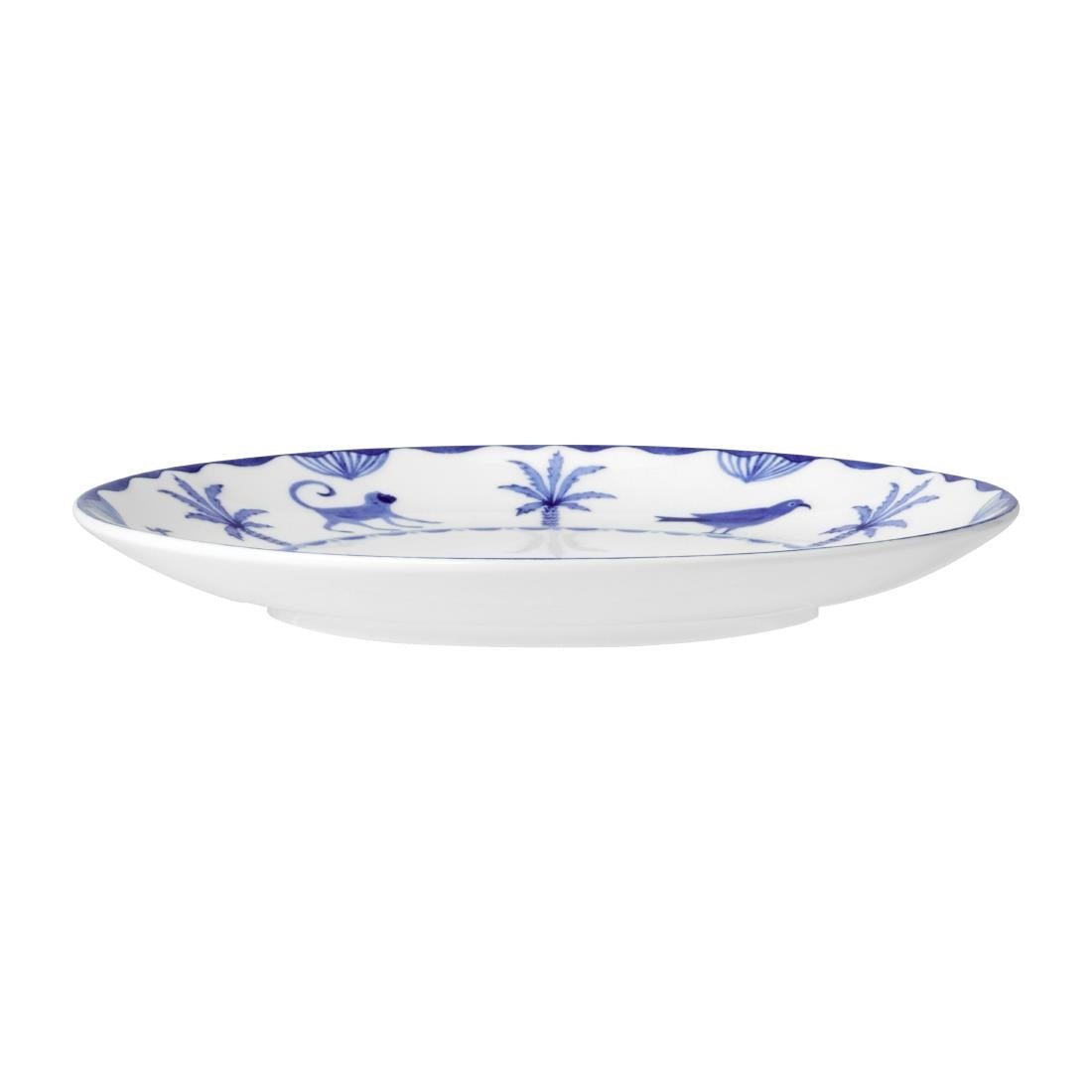 William Edwards Sultan's Garden Blue Plates Coupe 165mm (12 Pack)