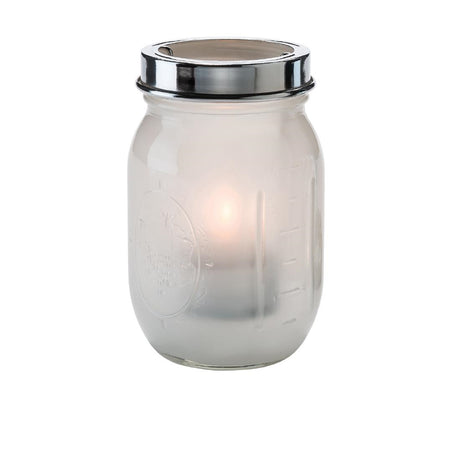 Hollowick Firefly Satin Linen Glass Lamp with Cradle and Handle (12 Pack)