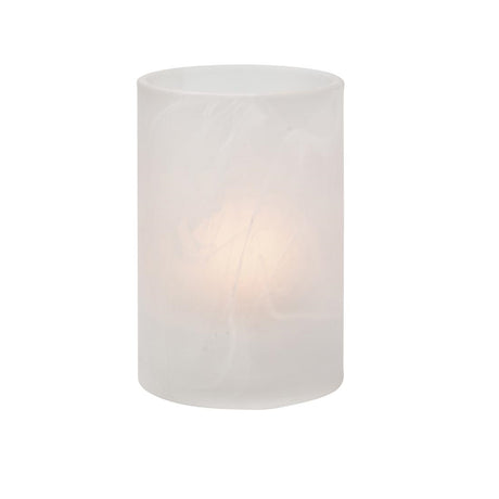 Hollowick Wysp Satin Crystal Glass Cylinder 73mm x 114mm (6 Pack)