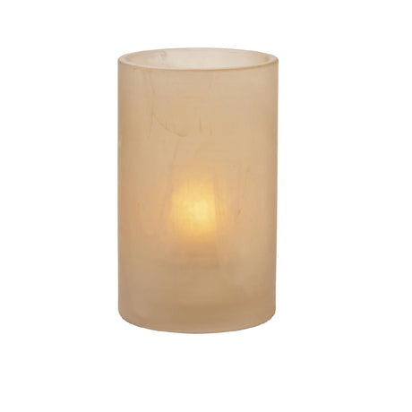Hollowick Wysp Amber Satin Glass Cylinder 73mm x 114mm (6 Pack)