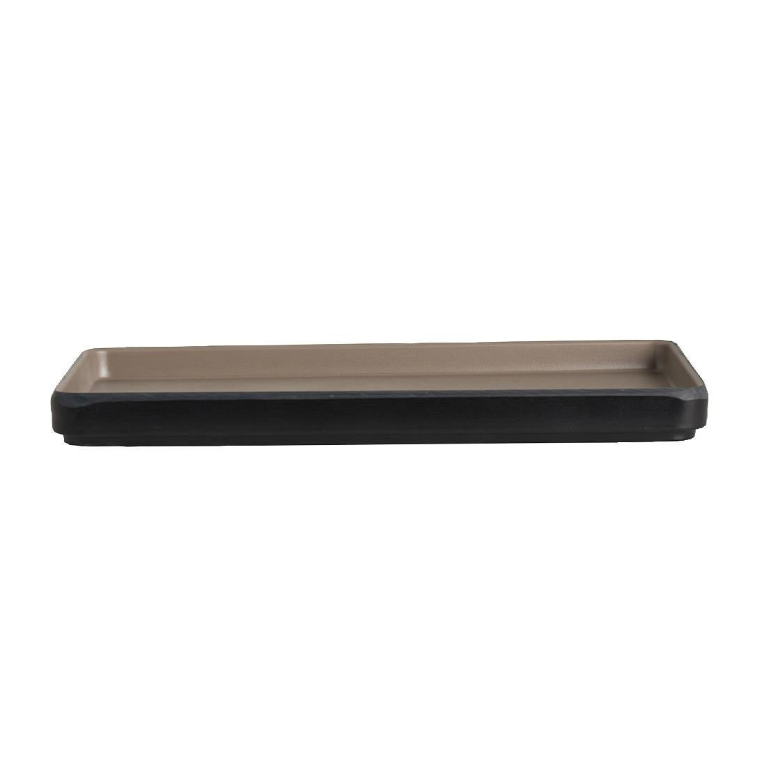 Steelite Baja Sandstone Rectangle Trays 254mm (24 Pack)