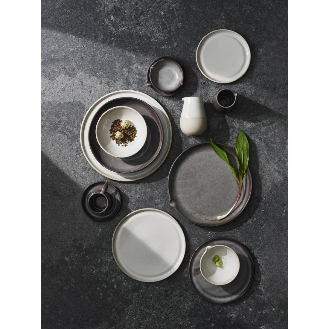 Steelite Gembrook Saucer Grey 150mm (24 Pack)