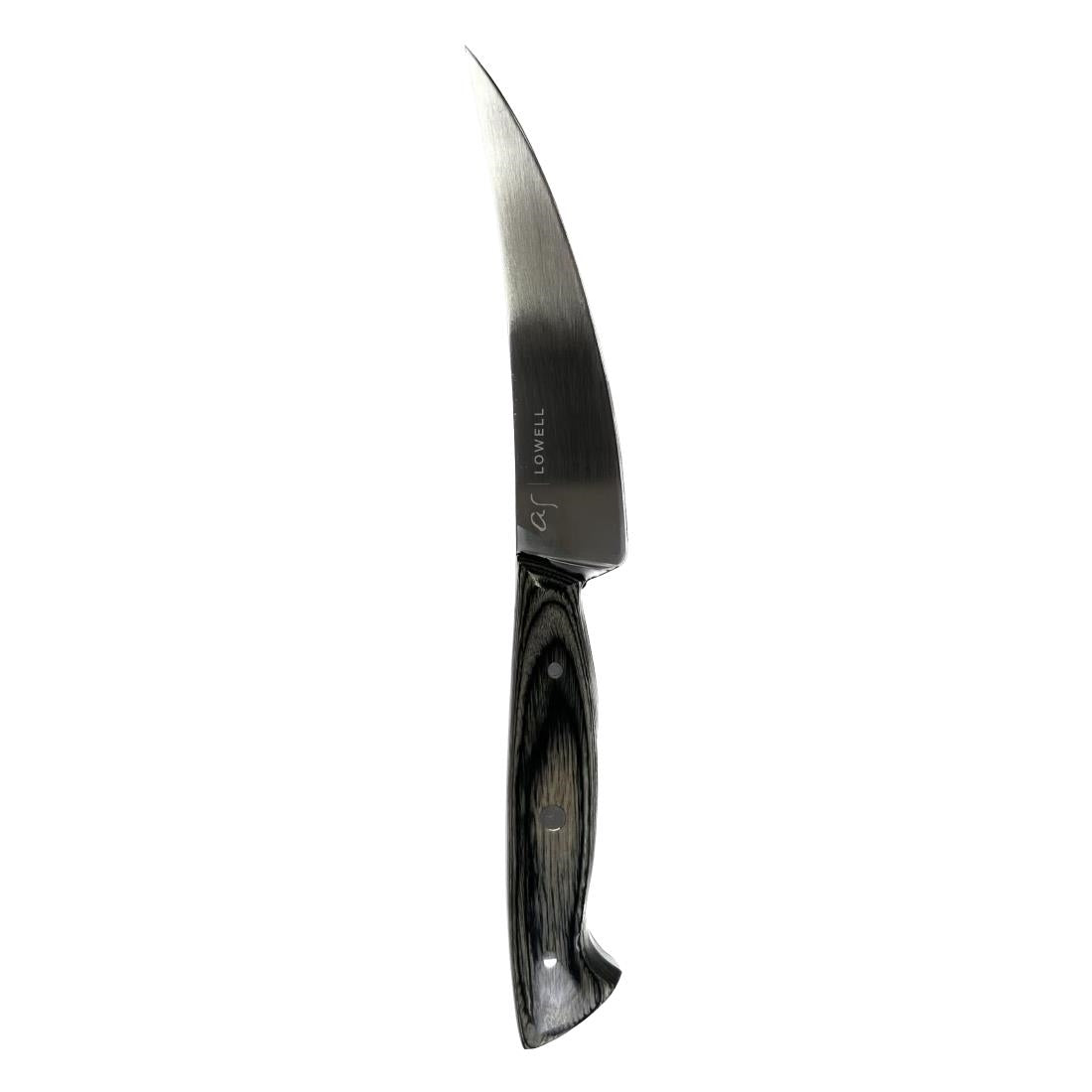 Adam Simha Lovell Steak Knives Grey, White and Black 20.3cm (6 Pack)