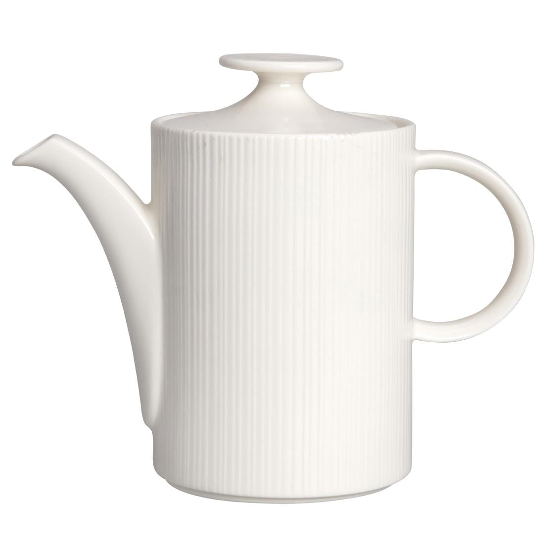 Steelite Concorde Beverage Pots with lids 600ml (6 Pack)