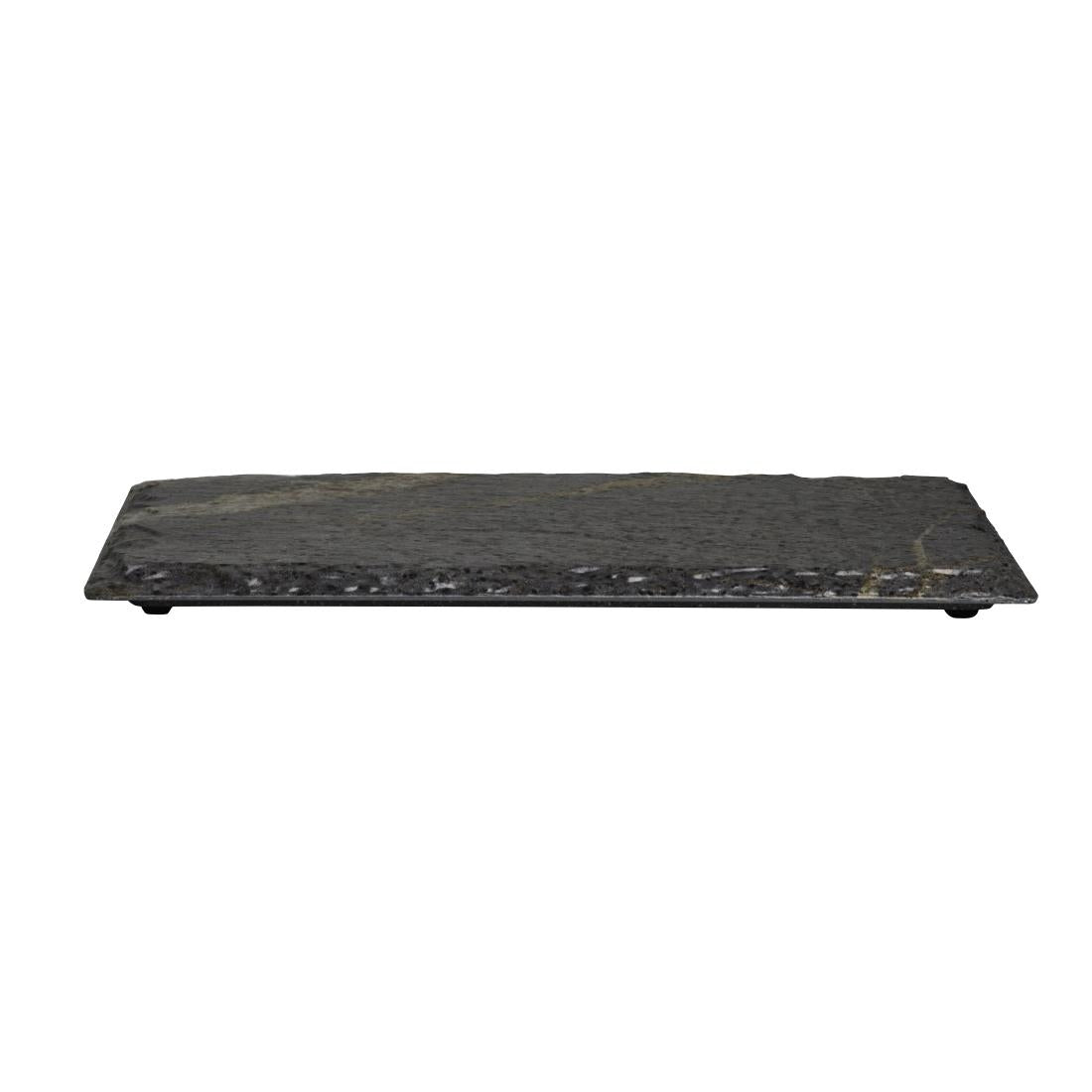 Steelite Quarry Rectangular Trays GN 1/3 (2 Pack)
