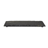Steelite Quarry Rectangular Trays GN 1/3 (2 Pack)