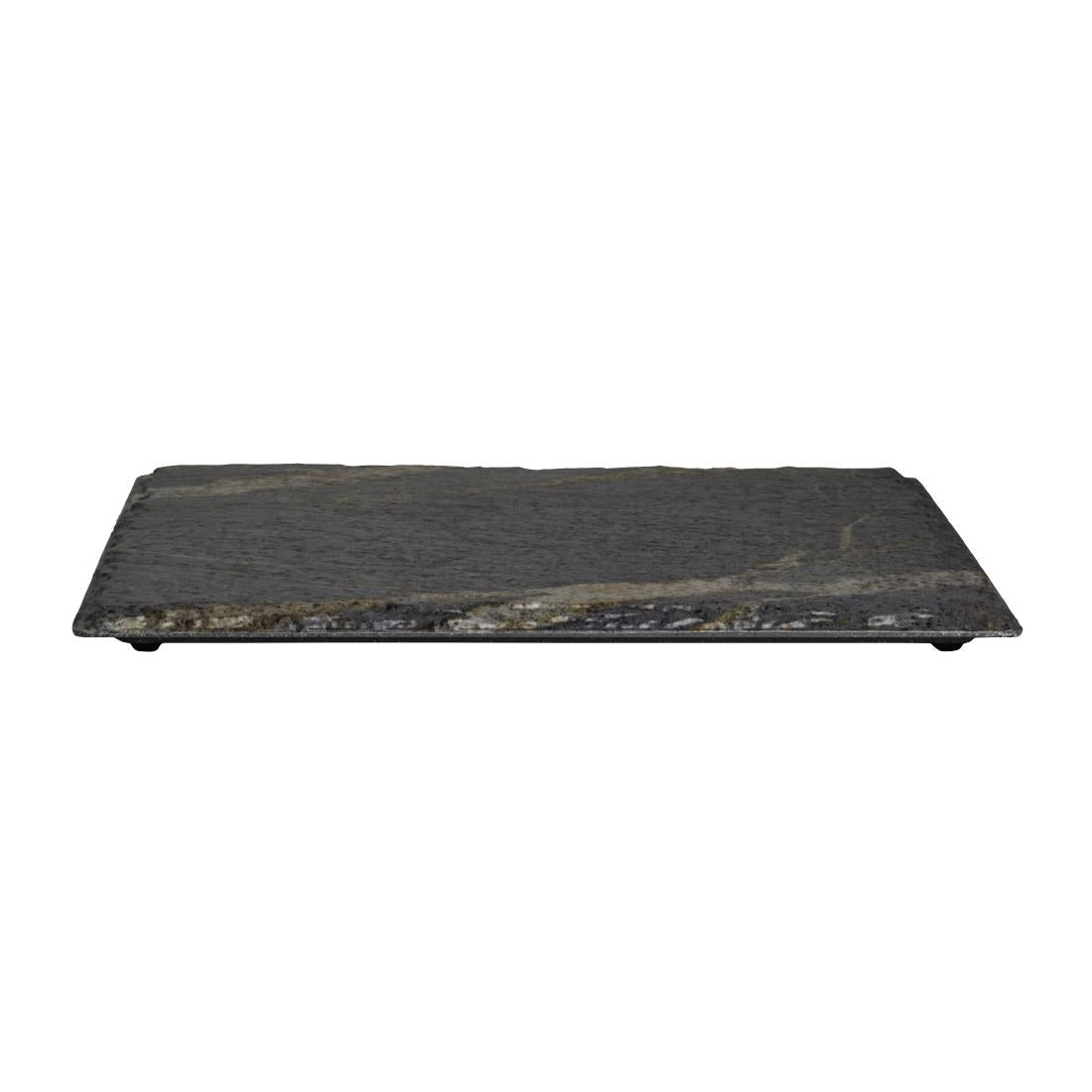 Steelite Quarry Rectangular Trays GN 1/2 (2 Pack)