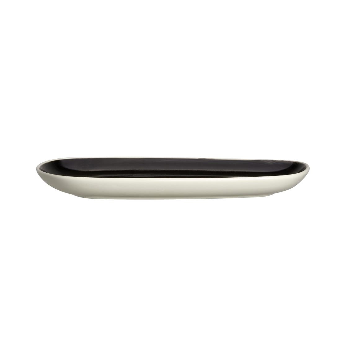 Steelite Nyx Nordic Platters Black 286mm (6 Pack)