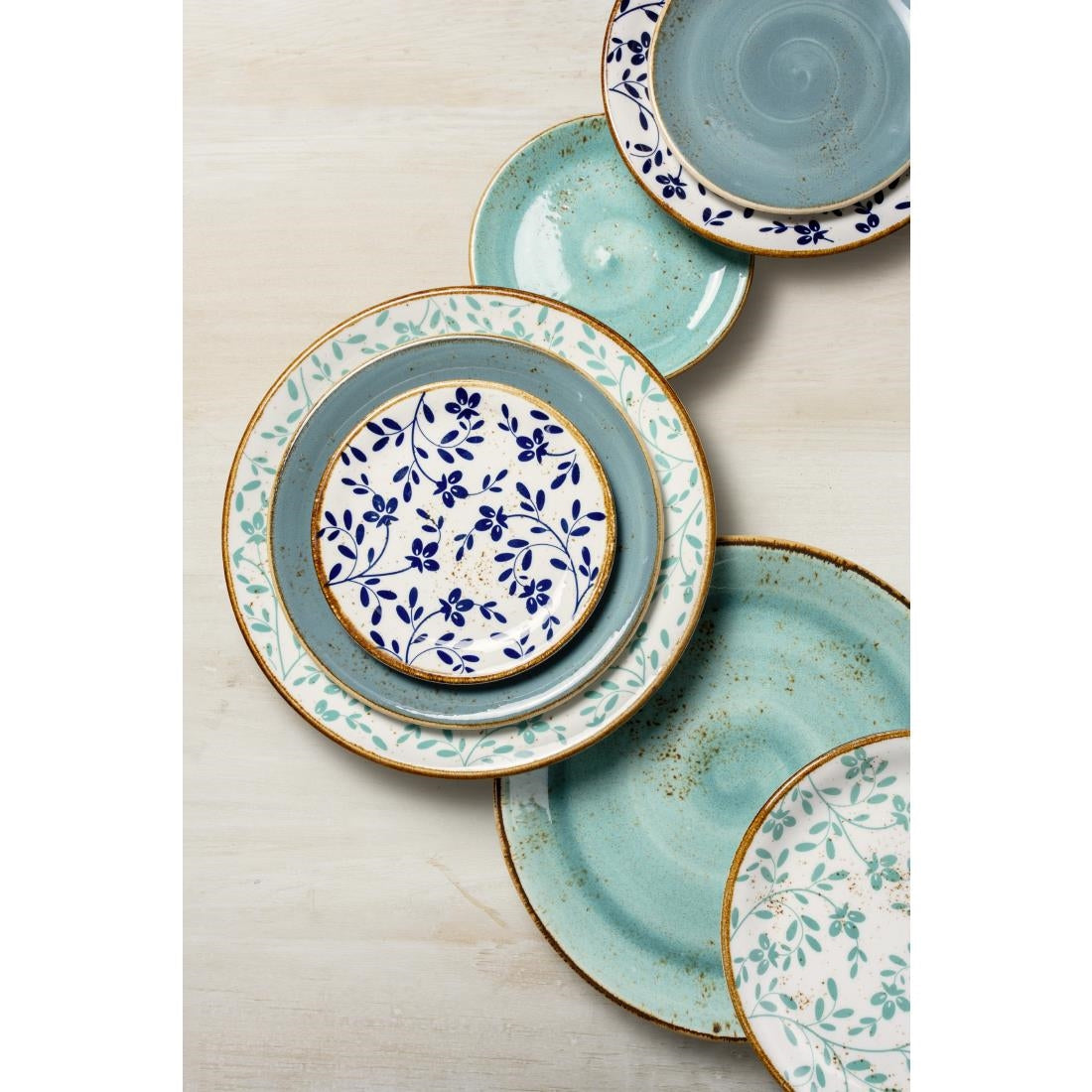 Steelite Performance Flora Coupe Bowls Aqua 215mm (12 Pack)
