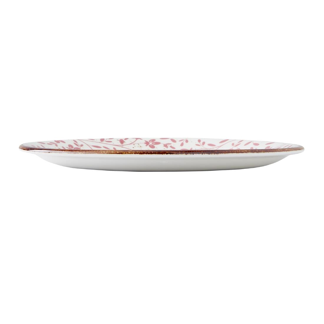 Steelite Performance Flora Coupe Plates Pink 252mm (12 Pack)