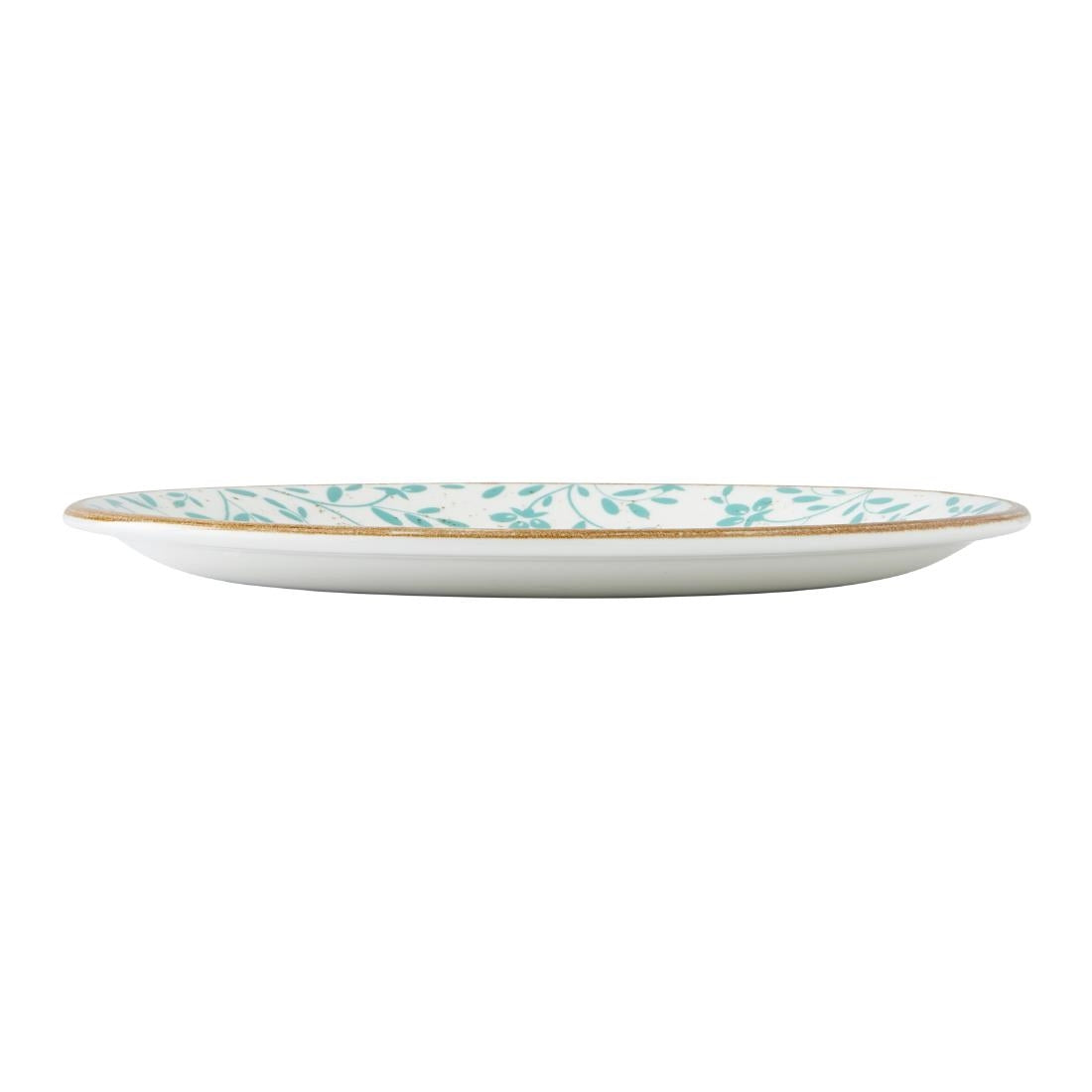 Steelite Performance Flora Coupe Plates Aqua 252mm (12 Pack)