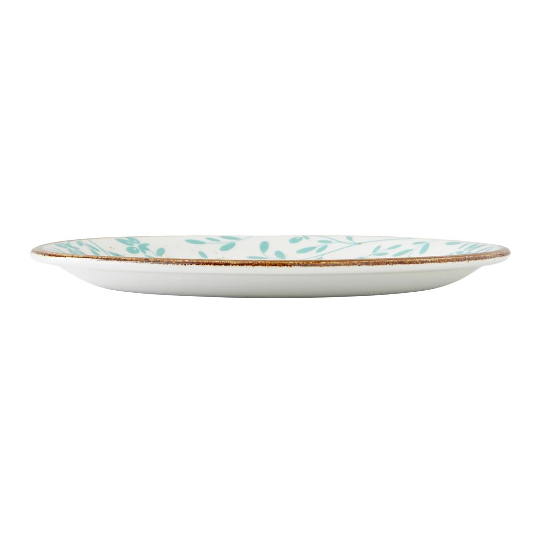 Steelite Performance Flora Coupe Plates Aqua 202mm (12 Pack)
