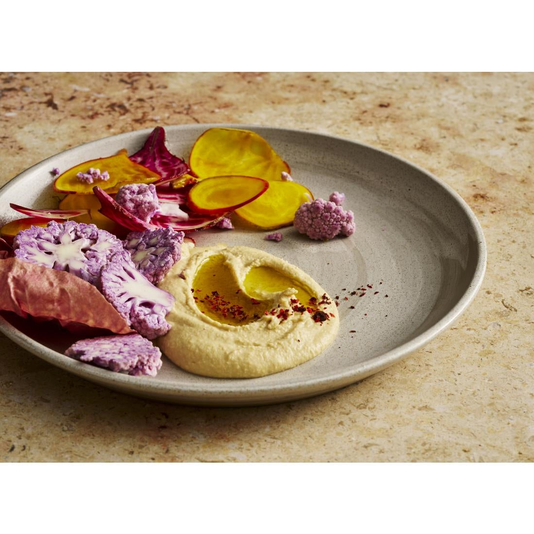 Maham Studio Carnaby Coupe Plates Dove 220mm (24 Pack)