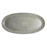 Maham Studio Carnaby Oval Platters Dove 280x140mm (24 Pack)