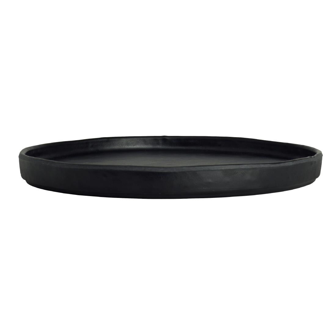 Steelite Cali Round Plates Black 210mm (12 Pack)
