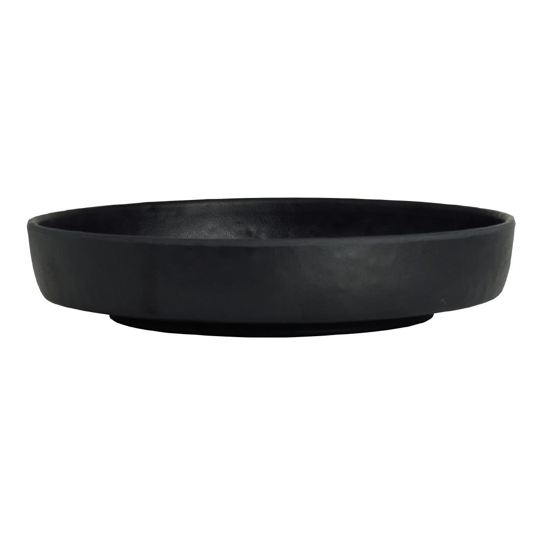 Steelite Cali Round Plates Black 164mm (12 Pack)