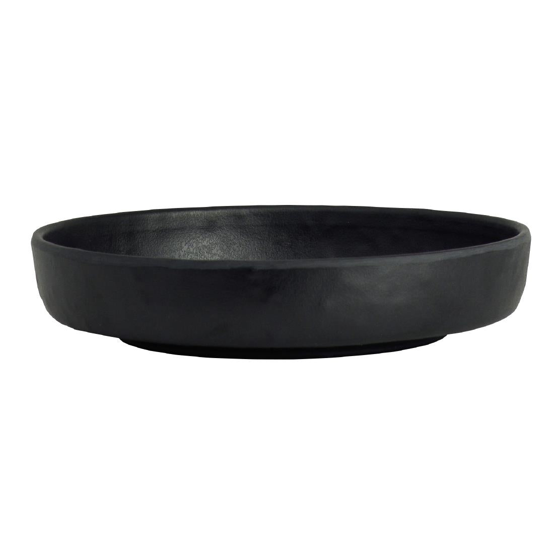 Steelite Cali Round Plates Black 123mm (12 Pack)