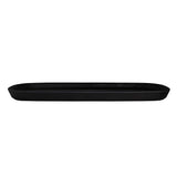 Steelite Cali Rectangle Trays Black 368x177mm (6 Pack)