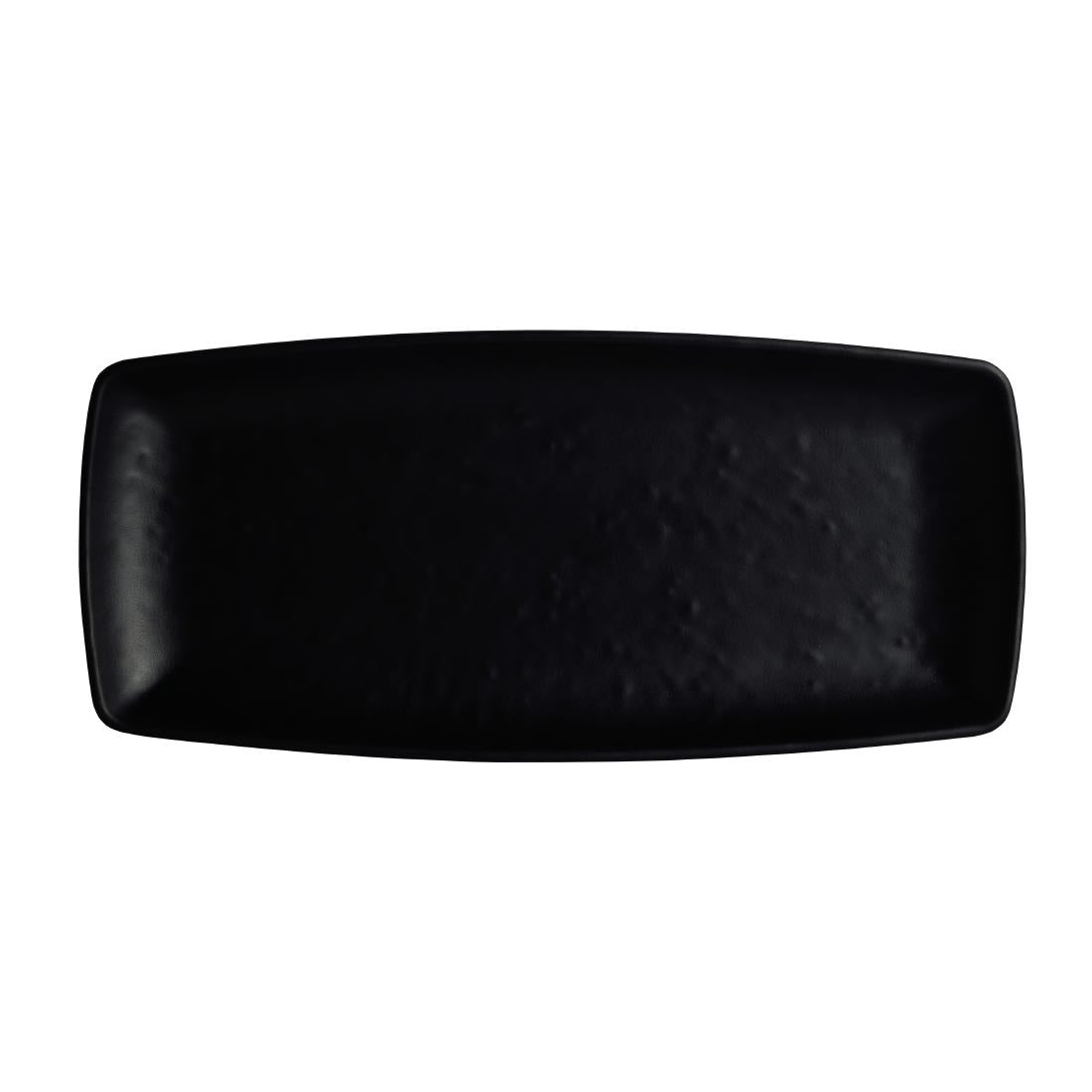 Steelite Cali Rectangle Plates Black 241x110mm (12 Pack)