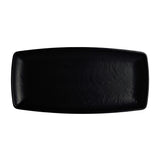 Steelite Cali Rectangle Plates Black 292x140mm (12 Pack)
