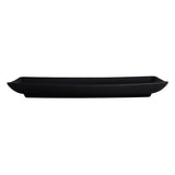 Steelite Cali Rectangle Plates Black 330x165mm (12 Pack)