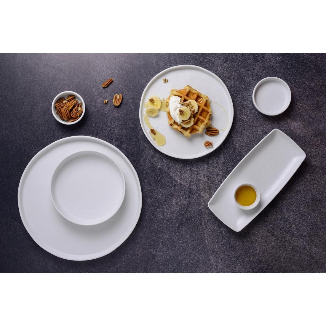 Steelite Cali Round Plates White 273mm (12 Pack)