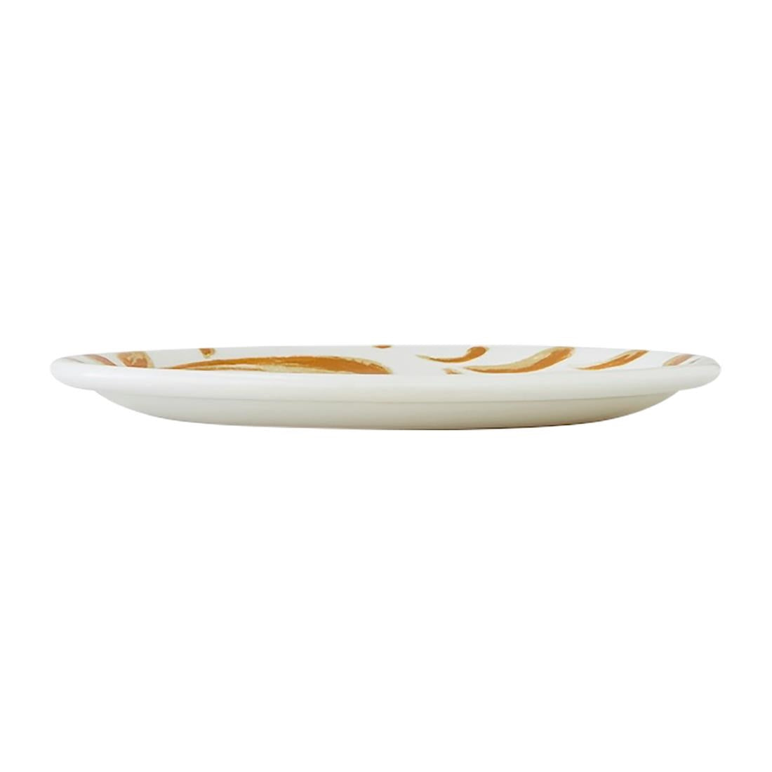 Steelite Messina Coupe Plates Amber 152.5mm (12 Pack)
