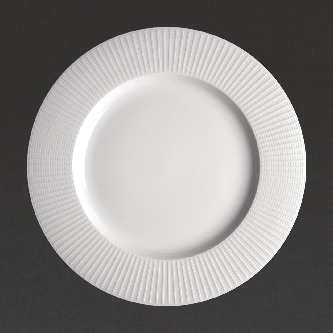 Steelite Willow Gourmet Large Well Plate 285mm (6 Pack)