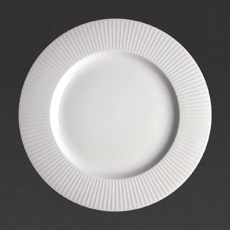 Steelite Willow Gourmet Large Well Plate 285mm (6 Pack)