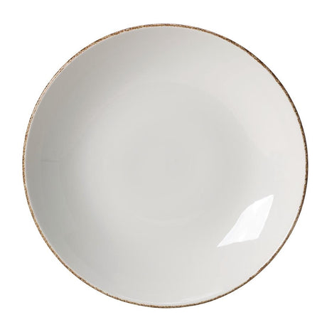 Steelite Brown Dapple Coupe Plates 153mm (36 Pack)