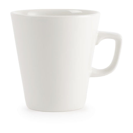 Churchill Plain Whiteware Cafe Latte Mugs 440ml (6 Pack)