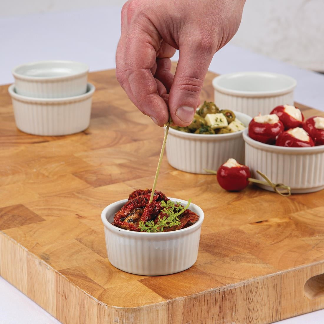 Olympia Whiteware Ramekins 80mm (12 pack)