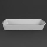 Olympia Whiteware Rectangular Roasters 395x 219mm (6 Pack)