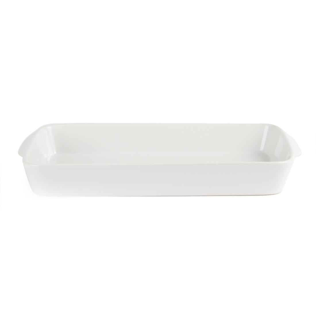 Olympia Whiteware Rectangular Roasters 395x 219mm (6 Pack)