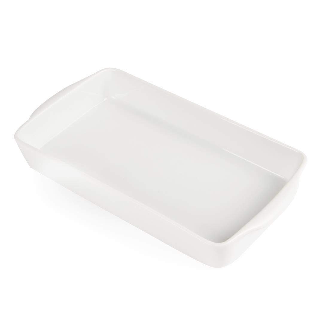 Olympia Whiteware Rectangular Roasters 305x 163mm (6 Pack)