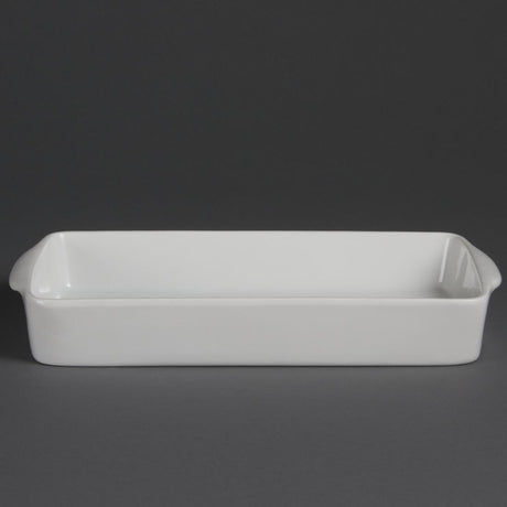Olympia Whiteware Rectangular Roasters 305x 163mm (6 Pack)