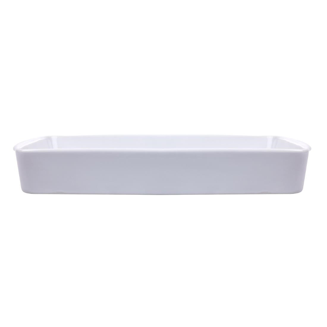 Olympia Whiteware Rectangular Roasters 305x163mm (6 Pack)