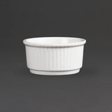 Olympia Whiteware Stacking Ramekins 85mm (12 pack)