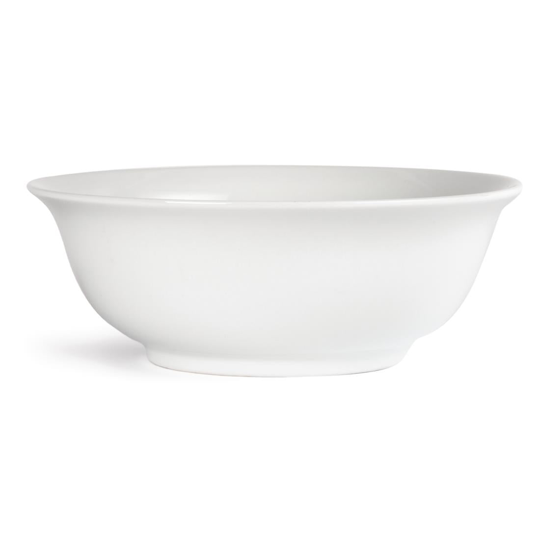 Olympia Whiteware Salad Bowls 235mm (6 Pack)