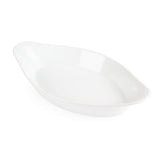 Olympia Whiteware Oval Eared Dishes 262mm (6 pack)