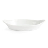 Olympia Whiteware Oval Eared Dishes 204mm (6 pack)