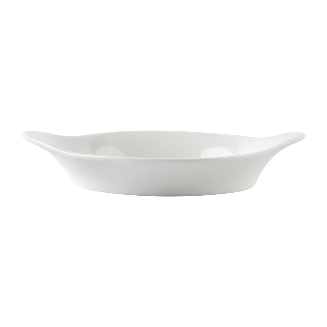 Olympia Whiteware Round Eared Dishes 156x 126mm (6 pack)