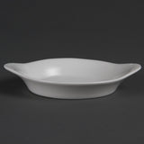 Olympia Whiteware Round Eared Dishes 156x 126mm (6 pack)