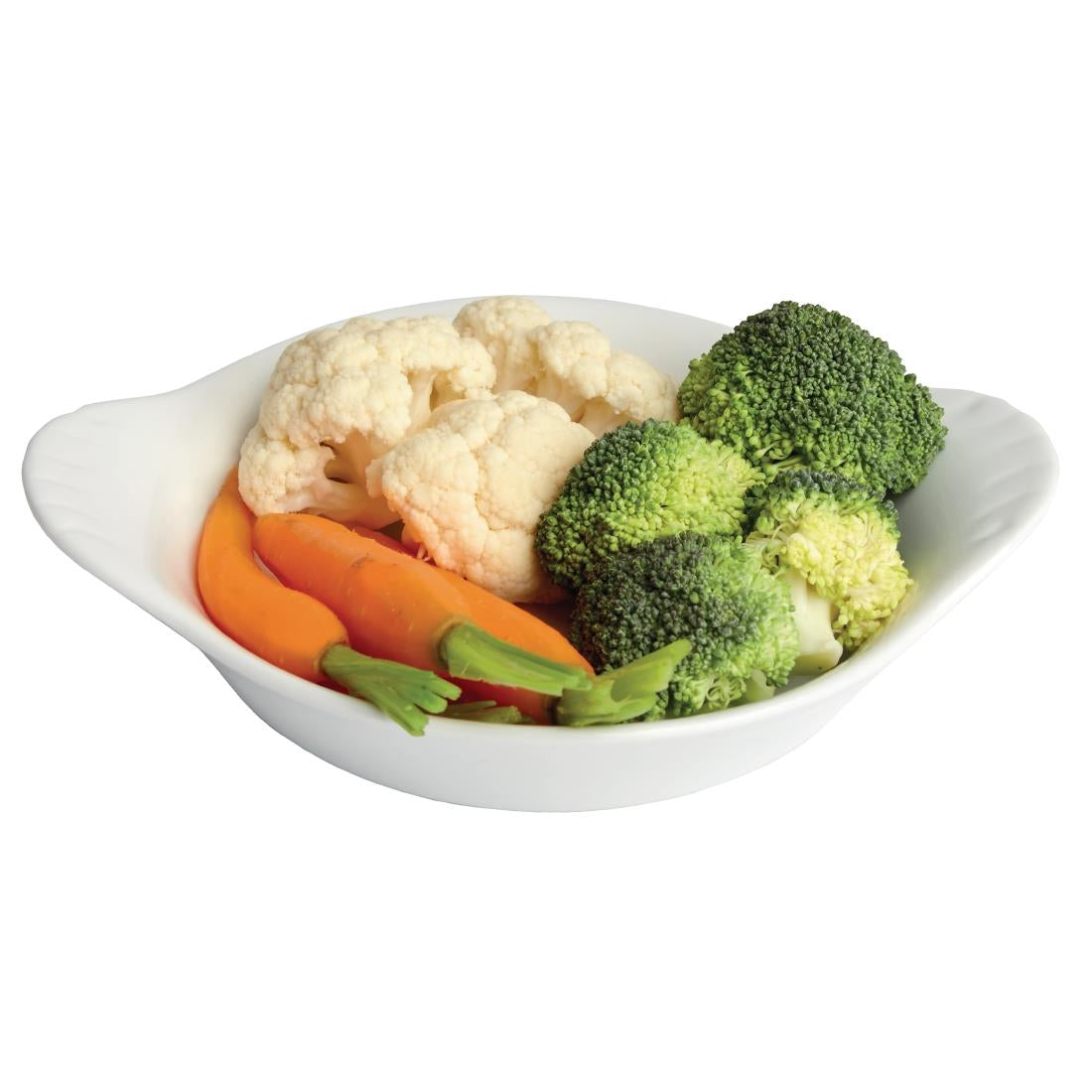 Olympia Whiteware Round Eared Dishes 192x 151mm (6 Pack)