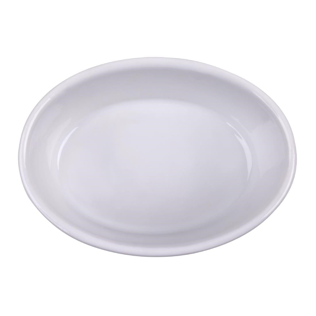 Olympia Whiteware Oval Ramekins 105mm (12 Pack)