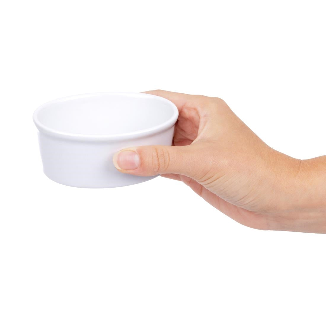 Olympia Whiteware Oval Ramekins 105mm (12 Pack)