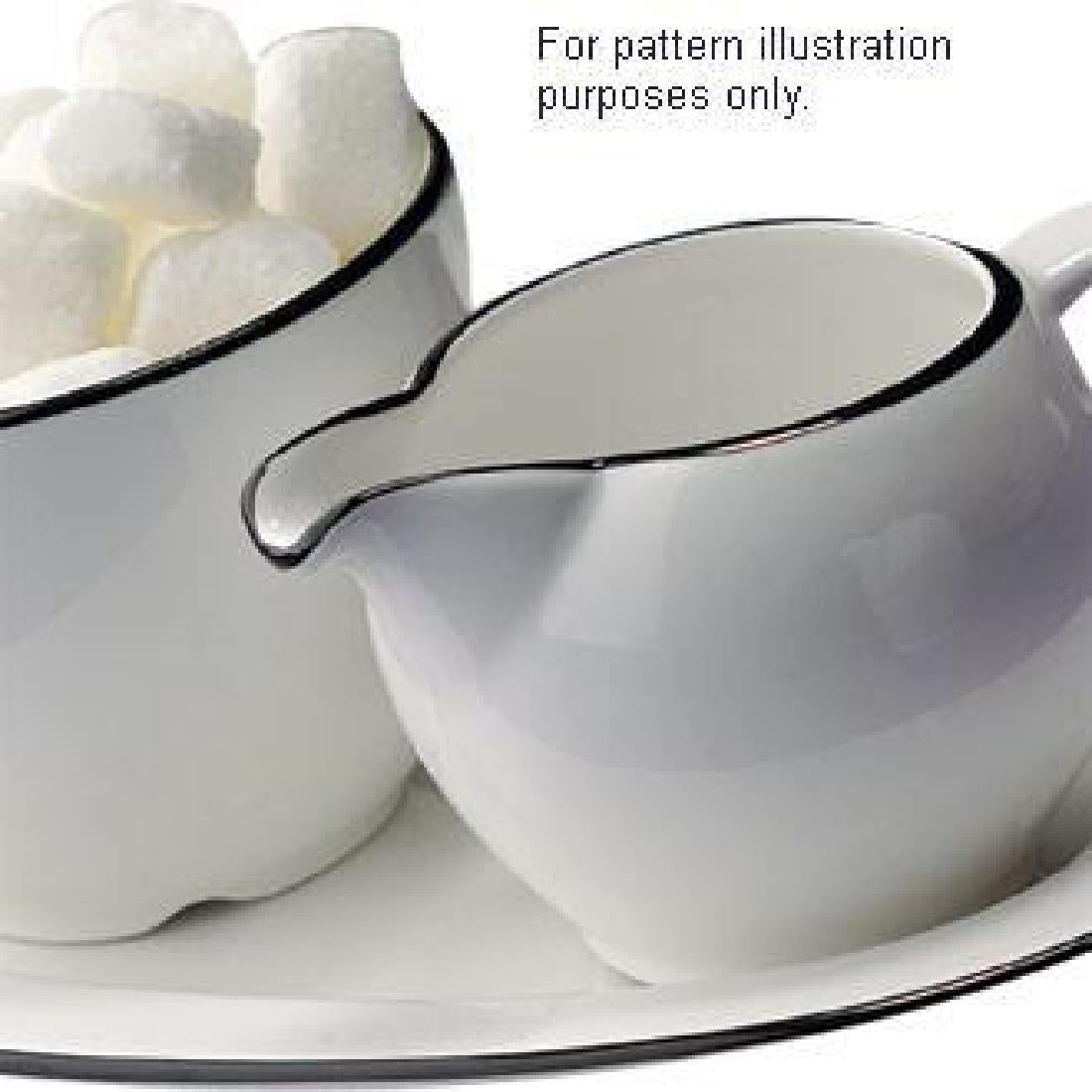 Churchill Alchemy Mono Rimmed Soup Bowls 230mm (12 Pack)