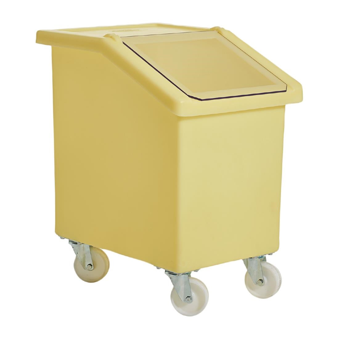 Mobile Ingredient Bin 90Ltr Yellow