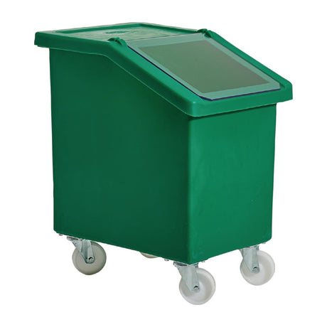 Mobile Ingredient Bin 90Ltr Green